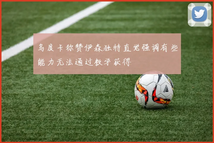 乌度卡称赞伊森独特直觉强调有些能力无法通过教学获得